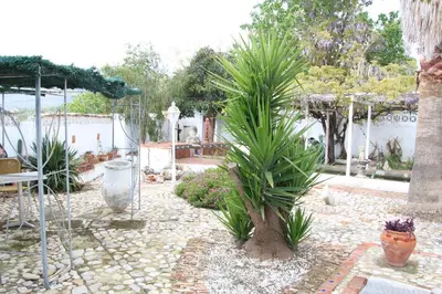 Jardín al aire libre en Appartement El Patio (cortijo La Cubertilla)