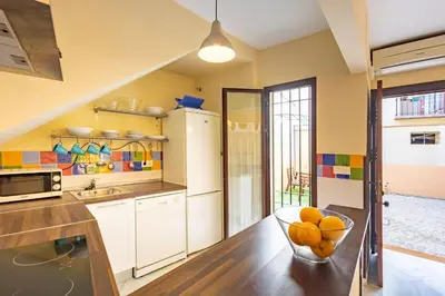 Una cocina o zona de cocina en Puerta San Esteban