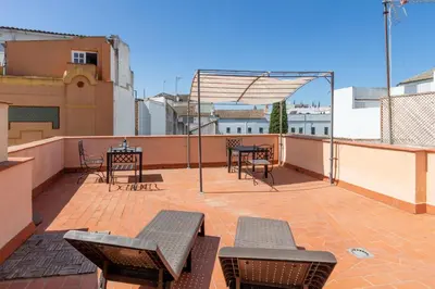 Un balcón o terraza de Puerta San Esteban