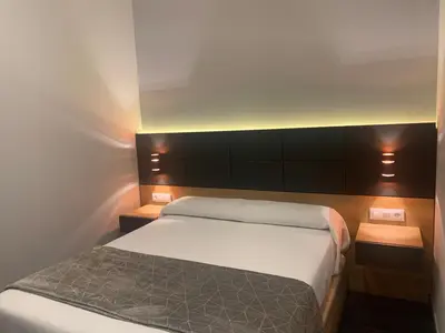 Cama o camas de una habitación en San Fernando 24
