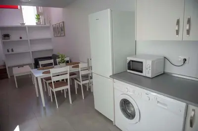Una cocina o zona de cocina en TRIPLEX CENTRO HISTORICO 2