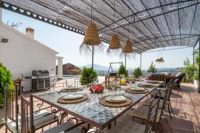 Paisaje cerca de esta villa