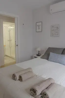 Cama o camas de una habitación en Obispo Fitero