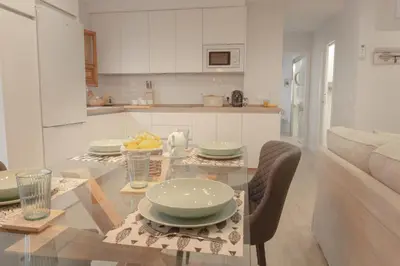 Una cocina o zona de cocina en Obispo Fitero