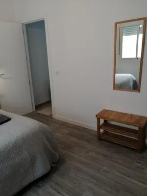 Cama o camas de una habitación en Noches de Azahar