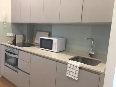 Una cocina o zona de cocina en GoToSeville GERONA SUITES