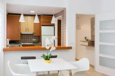Una cocina o zona de cocina en Geysotur Columbus Home