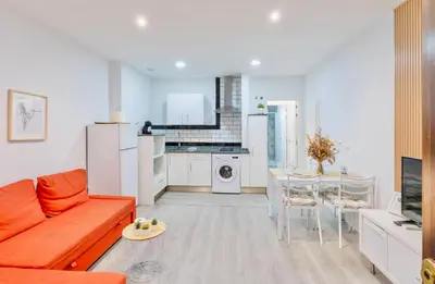 Una cocina o zona de cocina en Apartamento La Judería