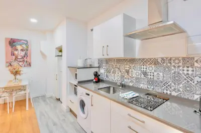 Una cocina o zona de cocina en Apartamento Medina-Azahara