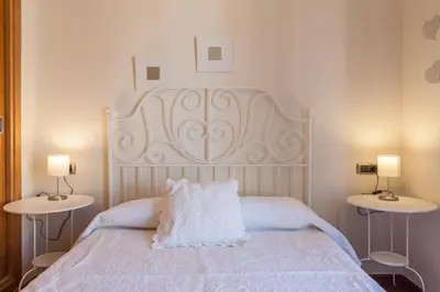 Cama o camas de una habitación en Atico de lujo en Aguilas