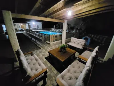 Piscina en o cerca de casa rural el olimpo-caminito del rey
