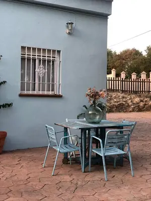 Plano de Casa con piscina de agua salada Villa Pepucho 2
