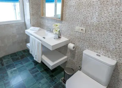 Un baño de CASA LOS LAGARES