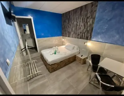 Cama o camas de una habitación en Hostal Avenida Andalucia - Solo Adultos