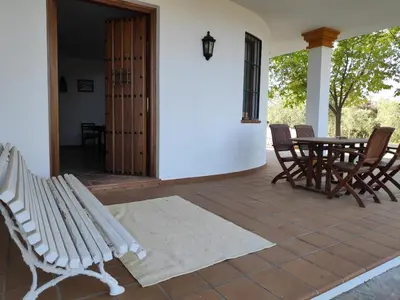 Un patio o zona al aire libre en Cortijo El Arrejadero