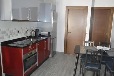 Una cocina o zona de cocina en Apartamento Jazmín
