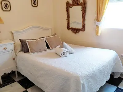 Cama o camas de una habitación en Apartamento Córdoba centro