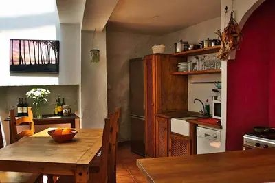 Una cocina o zona de cocina en Casa Amado