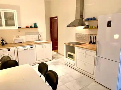 Una cocina o zona de cocina en Recaredo Apartments