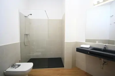 Un baño de Apartamentos Setas Center