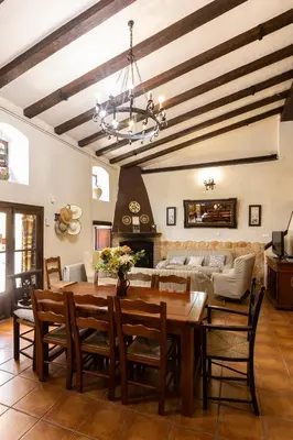 Zona de estar de Cortijo Entresierras