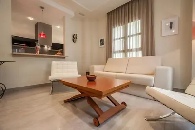 Zona de estar de Apartamento con encanto en el Barrio de Santa Cruz
