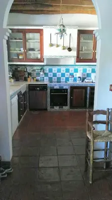 Una cocina o zona de cocina en Vivienda Turística Alojamiento Rural EL Trillo