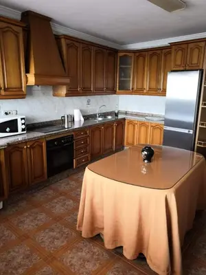 Una cocina o zona de cocina en Casa Rural Guzman