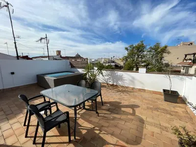 Un balcón o terraza de DreamsApt Curtidores 6 Suites AT