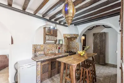 Una cocina o zona de cocina en Casa Rural San Miguel