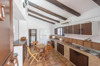 Una cocina o zona de cocina en Casa Rural San Miguel
