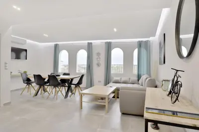 Una televisión o centro de entretenimiento en Apartamento Paseo de La Ribera