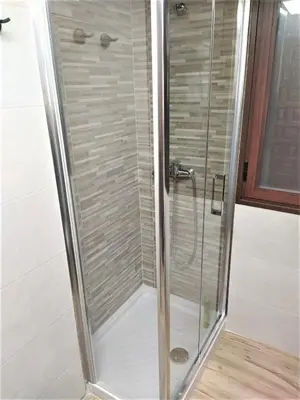 Un baño de Entre patios y flores