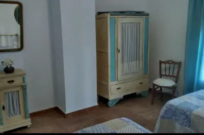 Cama o camas de una habitación en El olivar de Concha, Caminito del Rey