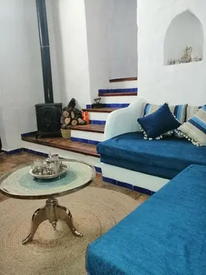 Zona de estar de El escondite de Martina, Casa Rural Romántica