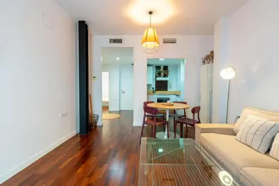 Zona de estar de Veoapartment Alhóndiga Segundo