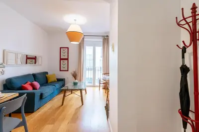 Zona de estar de Veoapartment Alhóndiga Primero