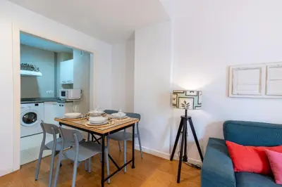 Una cocina o zona de cocina en Veoapartment Alhóndiga Primero