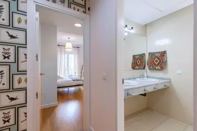 Un baño de Veoapartment Alhóndiga Primero
