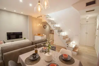 Zona de estar de El Apartamento De Rosi