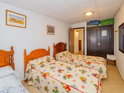Cama o camas de una habitación en Cubo's La Casa del Abuelo