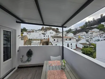 Un balcón o terraza de El nido de la Galería