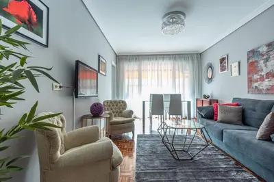 Zona de estar de Ideal apto 1 hab 4 px acogedor y buenas calidades