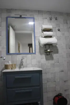 Un baño de Loft Turístico en casco histórico, Wifi y TV satélite gratis