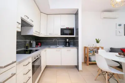 Una cocina o zona de cocina en Alohamundi San Julián