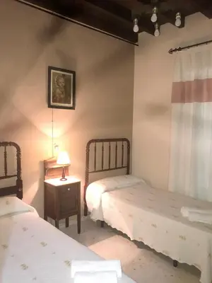 Cama o camas de una habitación en Elegant Villa in El Saucejo with Private Pool