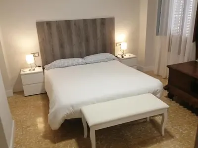 Cama o camas de una habitación en Casa Rute