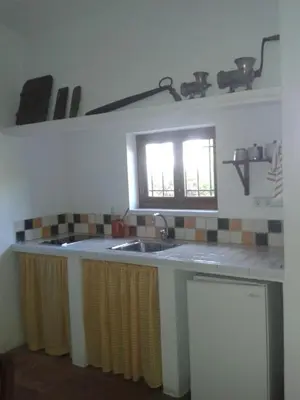 Una cocina o zona de cocina en Cortijo Nuevo Alojamiento Rural