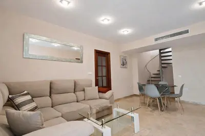 Zona de estar de Spectacular views. All new with free parking