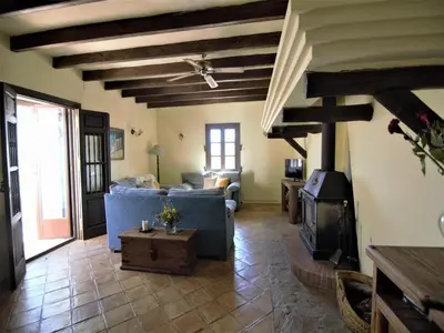 Zona de estar de Cottage in Antequera with Pool near El Torcal